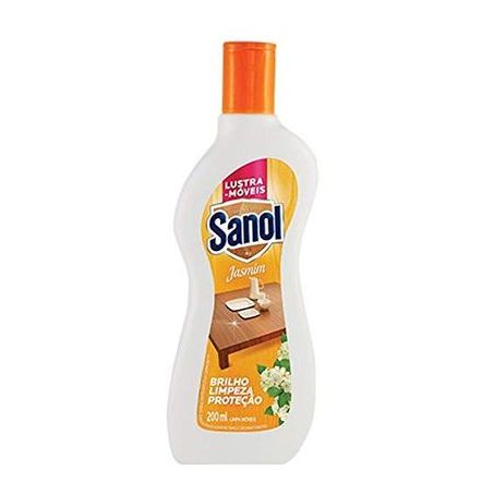 Lustra moveis sanol 200ml jasmim