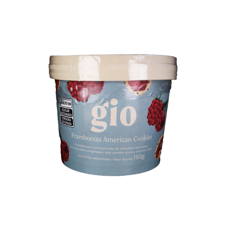 FRAMBOESA AMERICAN COOKIES 150G - GIO