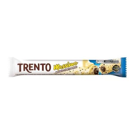 Chocolate trento massimo branco com cookies 25g