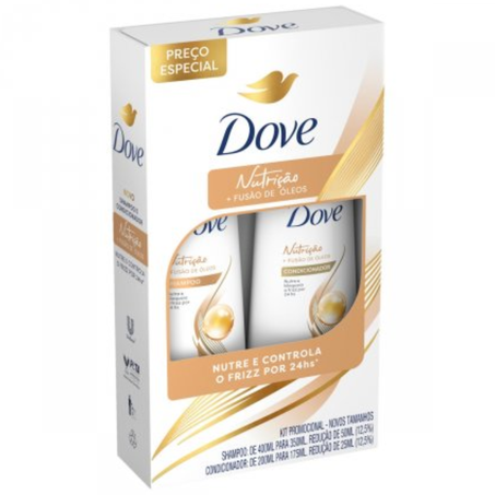 Shamp e cond dove nutricao 525ml