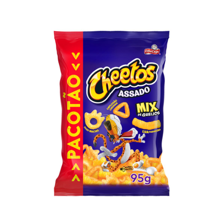 Salgadinho cheetos 95g mix de queijos