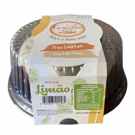 Bolo fascinio de limao 400g