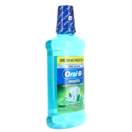 Anti-septico bucal oral b hort l500p300m 360-32