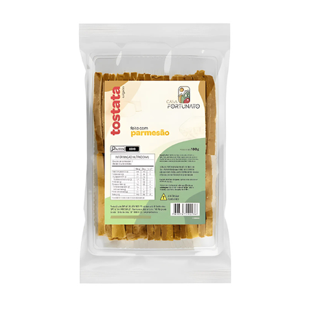 TOSTATA C/PARMESAO CASA FORTUNATO 180G