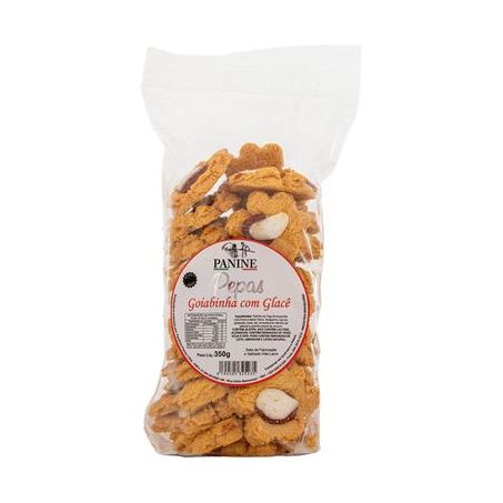 Bisc.panine 350gr pepas goiabinha c.glace