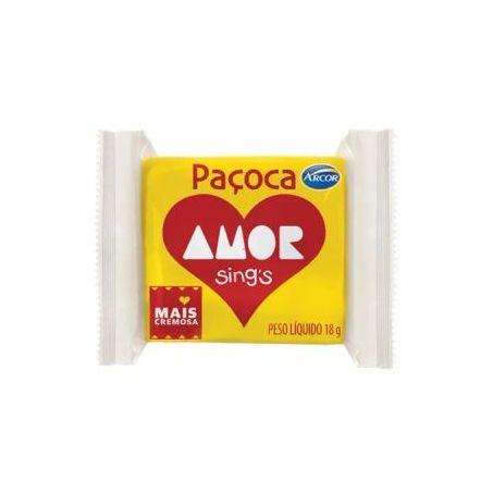 Paçoca Amor Sings 16g