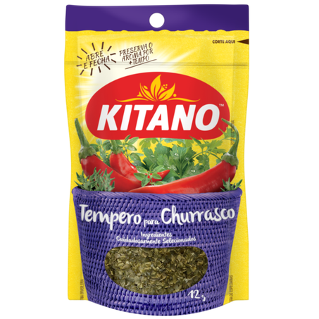 TEMPERO KITANO PARA CHURRASCO 12G