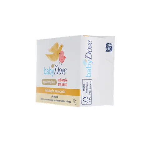 Sabonete em Barra Baby Dove Hidratação Balanceada Caixa 75gr 360-6