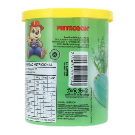 Balas Funcho Erva Doce Pietrobon Pote 200gr 360-3