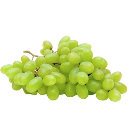 Fruta uva branca vassoler sem semente bdj 500g