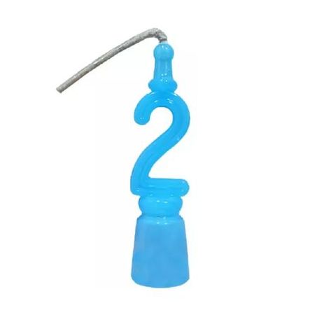 VELA ANIVERSÁRIO ROCHA AZUL N.2