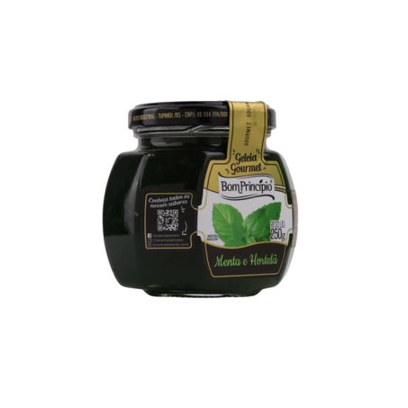 GELEIA BOM PRINCIPIO GOURMET MENTA E HORTELA 250G  360-54