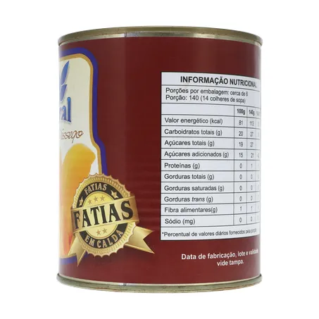 Pessego citral fatias 400g 360-8