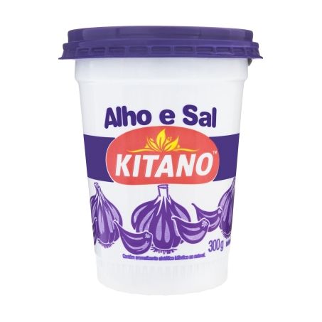 TEMPERO KITANO COMPLETO 300G ALHO E SAL