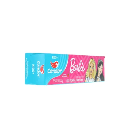 Gel Dental Condor Infantil Barbie Morango 50g 
  360-30