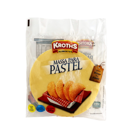 Massa para pastel kroths 500g