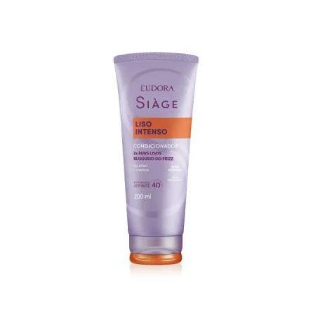 Condicionador Eudora Siàge Liso Intenso Squeeze 200ml