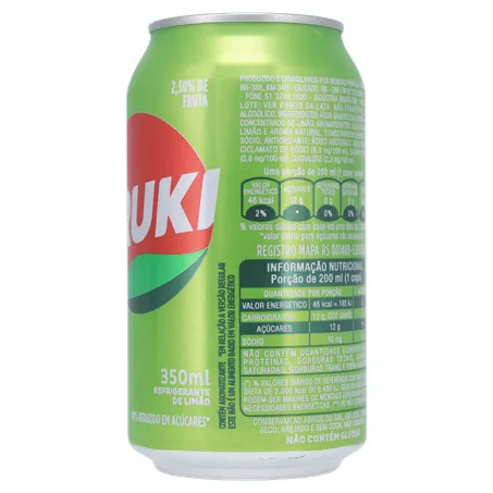 BEBIDA FRUKI SABOR LIMÃO LATA 350ML 360-21