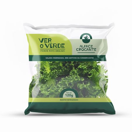 Feira Alface Crocante Ver O Verde 120g