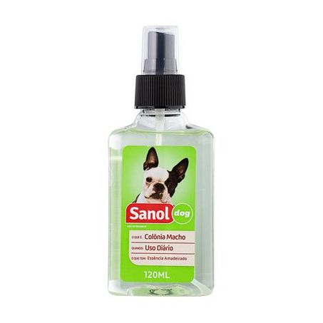DEO COLONIA P/CAO MACHO SANOL 120ML