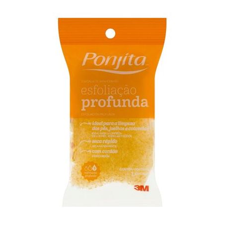Esponja de banho esfoliante ponjita 3m