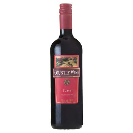 Vinho Brasileiro Tinto Suave Country Wine