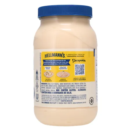 MAIONESE HELLMANN'S POTE 500G 360-12