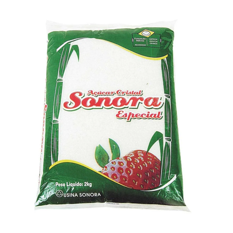ACUCAR CRISTAL SONORA ESPECIAL 2KG