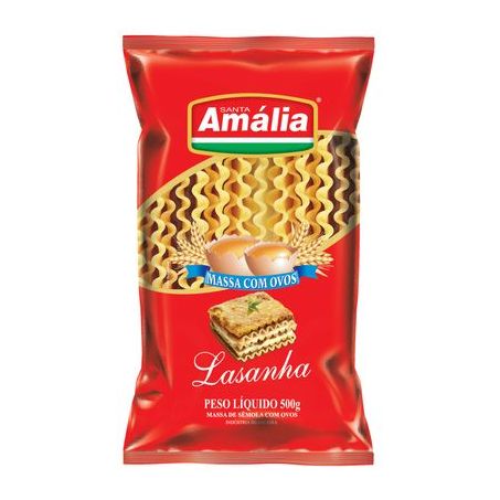 MASSA P/LASANHA AMALIA 500G