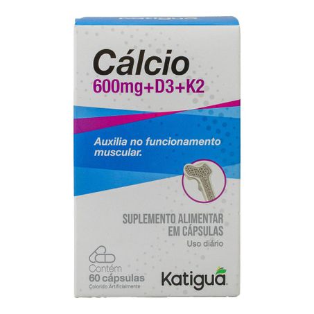 CÁLCIO + D3 + K2 60 CAPSULAS 360-1