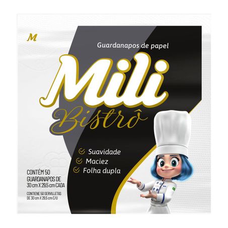 Guard mili folha dupla bistro 30x29 50un