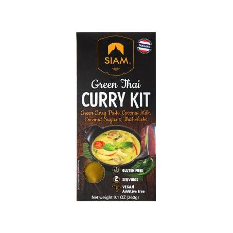 Kit preparação molho curry verde siam 260g