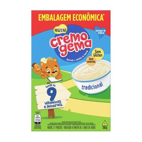 MISTURA CREMOGEMA TRADICIONAL 550G