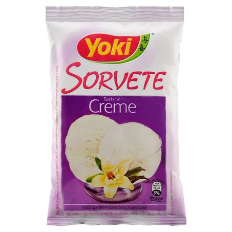 PÓ PARA SORVETE DE CREME YOKI