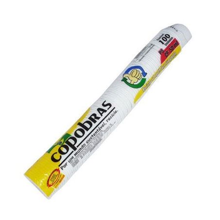 Copos Descartáveis Copobras Café 50ml Embalagem 100 Un