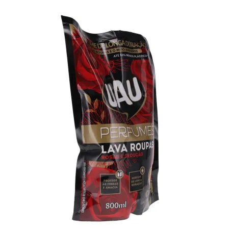 Lava Roupas Uau Líquido Rosas e Sedução Sachê 800ml 
  360-32