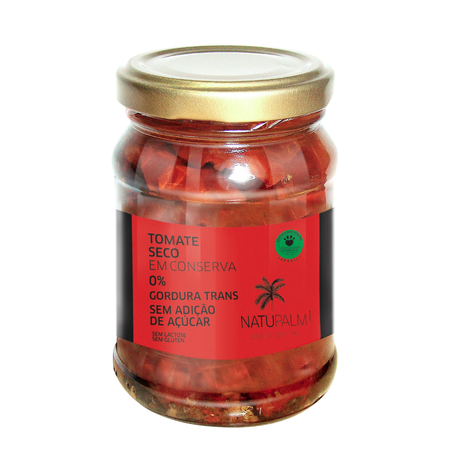 Tomate Seco em Conserva Natupalm 100G