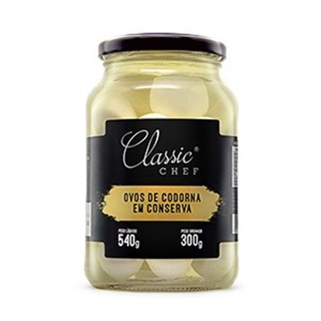 OVO DE CODORNA CLASSIC CHEEF 300G