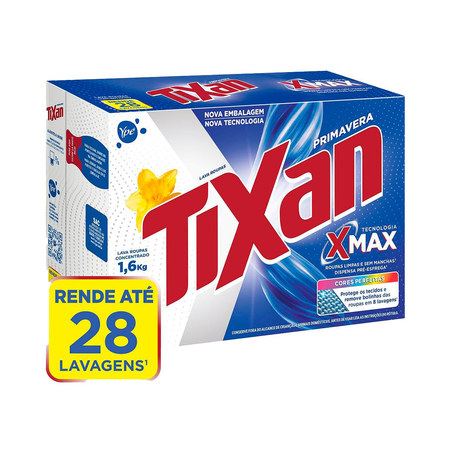 Sabão em Pó Tixan Ypê 1,6kg - Primavera