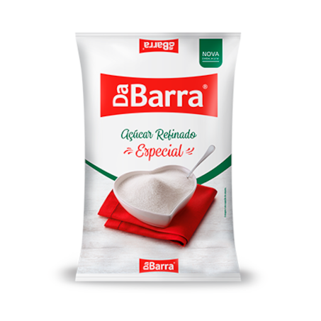 Açúcar refinado especial da barra pacote 5kg