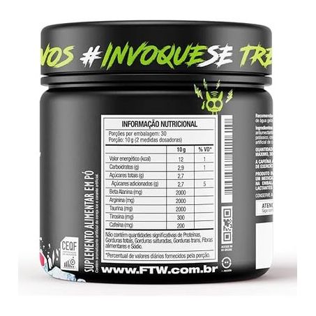 PRE TREINO FTW DIABO VERDE 300G CEREJA ICE 360-1
