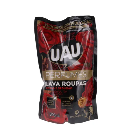 Lava Roupas Uau Líquido Rosas e Sedução Sachê 800ml 
  360-0