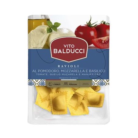 Massa fresca vito balducci 250gr tomate manjericao