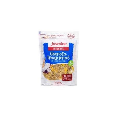 Granola Integral Jasmine Tradicional com Frutas Sachê 250gr