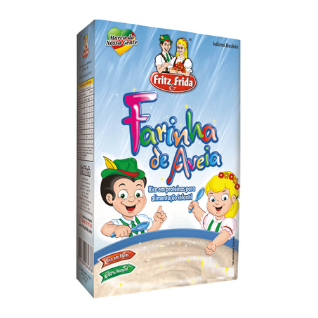 FARINHA AVEIA FRITZ & FRIDA 170G