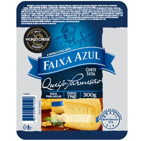 Queijo faixa azul parmesao 300g