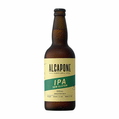 Cerveja Alcapone Ipa Sem Glúten 500ml