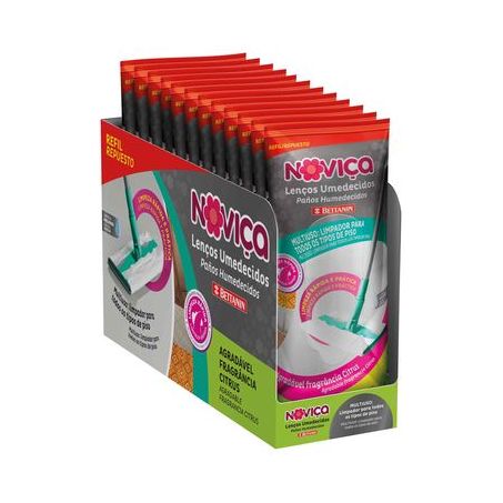 MOP BETTANIN NOVIÇA LIMPEZA RAPIDA REFIL WIPES UMI