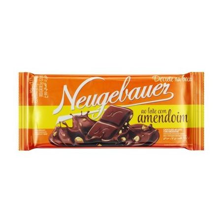 Chocolate ao leite amendoim neugebauer 90g