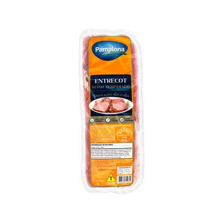 Entrecot Suíno Temperado Pamplona Kg